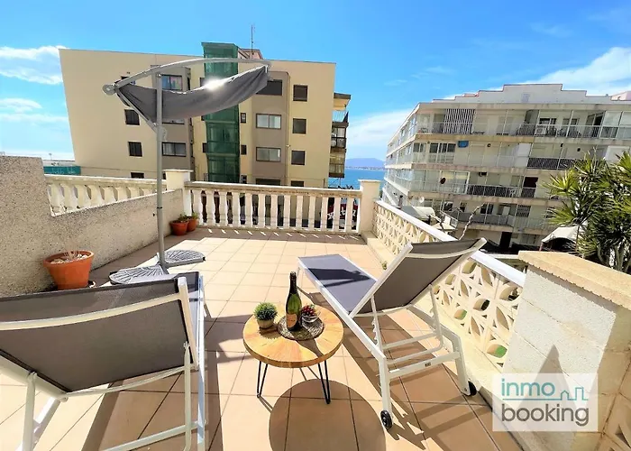 Daire Paradis Salou, Climatizado U Con Vistas Al Mar *